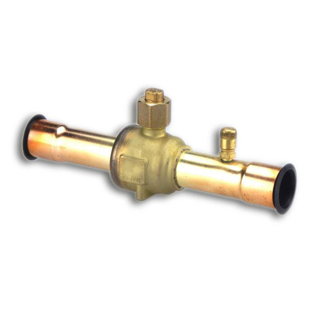 Picture of Ball Valve with Port - 3/8" Connection