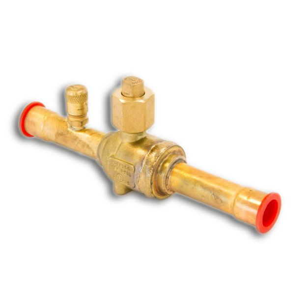 Picture of Ball Valve with Port - 5/8" Connector
