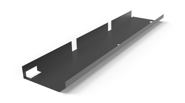 Picture of HP TANK LINER KIT, W/TANK INSERT AND HARDWARE, SQUARE 4' UNPAINTED METAL