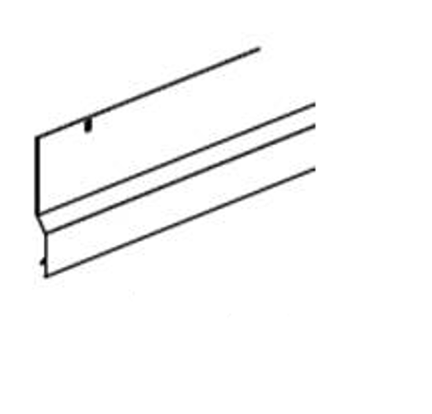 Picture of HP 7" METAL NON VENTED KICKPLATE ISL OW1Z8 ONLY WITH J TRIM KIT,96", GREY/BLACK