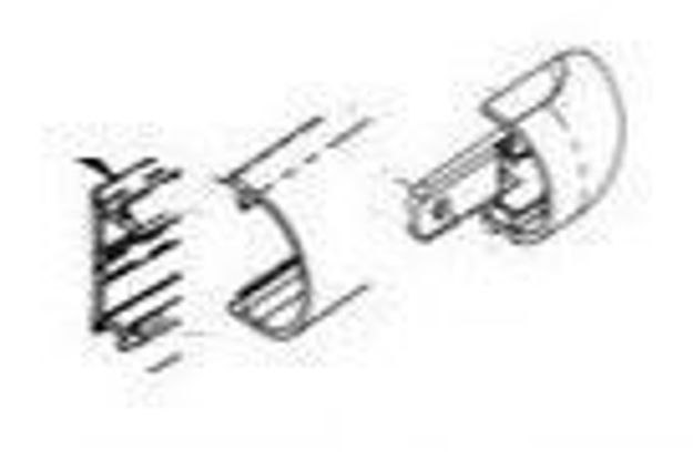 Picture of HP 1" FLAT FRONT  BUMPER KIT 144",BLACK