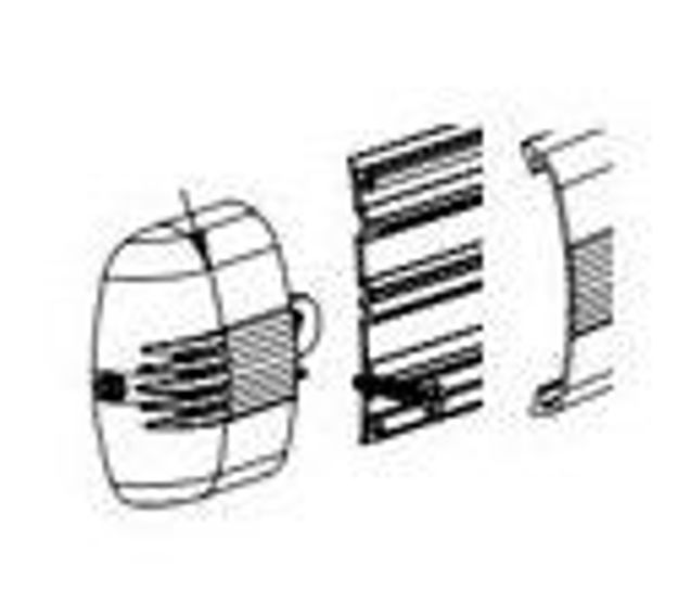 Picture of HP 3" FLAT FRONT BUMPER KIT 144" ,BLACK