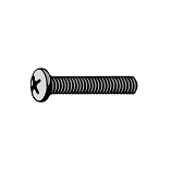 Picture of MACHINE SCREWS, PHILLIPS PAN HEAD, STAINLESS STEEL 18-8, 1/4"-20 X 1/4"