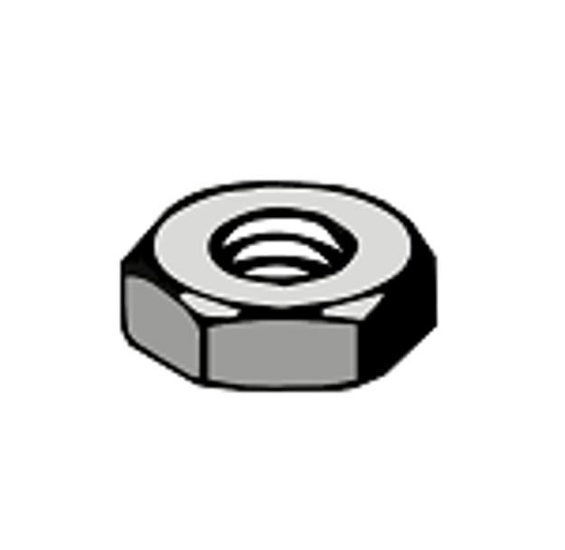 Picture of END MOUNTING KIT, HILLPHOENIX, 3/8" ZINC WASHER, 3/8" HEX NUT, 1-1/4" X 3/8" BOLT, 3-1/2"X 3/8" STUD