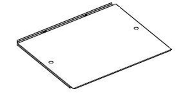 Picture of HP METAL DECK PAN, 1/2" THICK, 24.4 X 29" FOR 4' AND 6' CASES