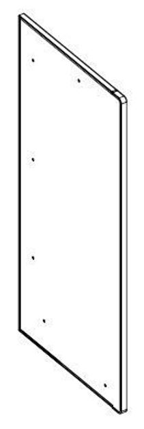 Picture of HP INSULATED PARTITION, LEFT HAND, 6DMLH/5DMLH, CC, BRUSHED TRIM
